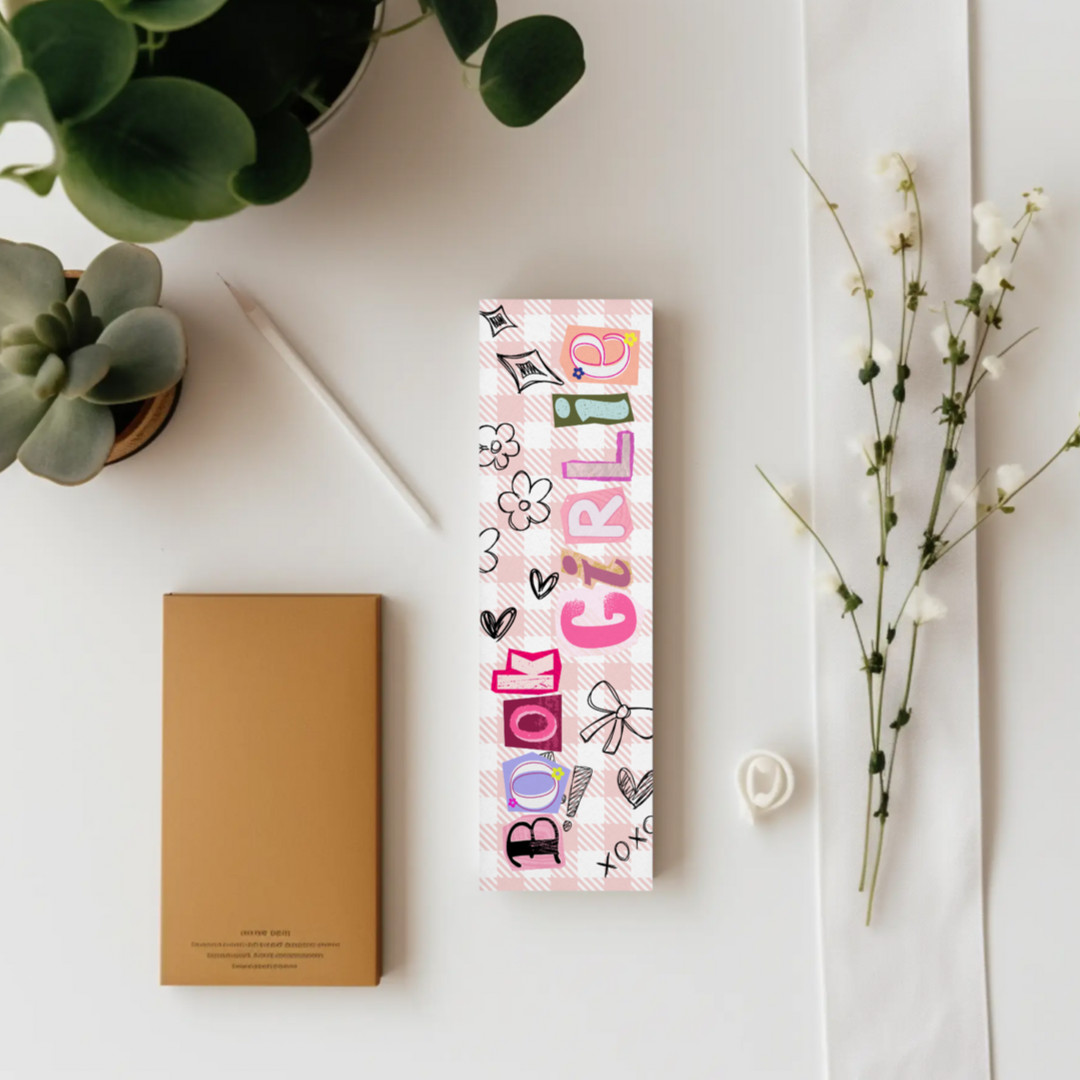 Book Girlie Bookmark