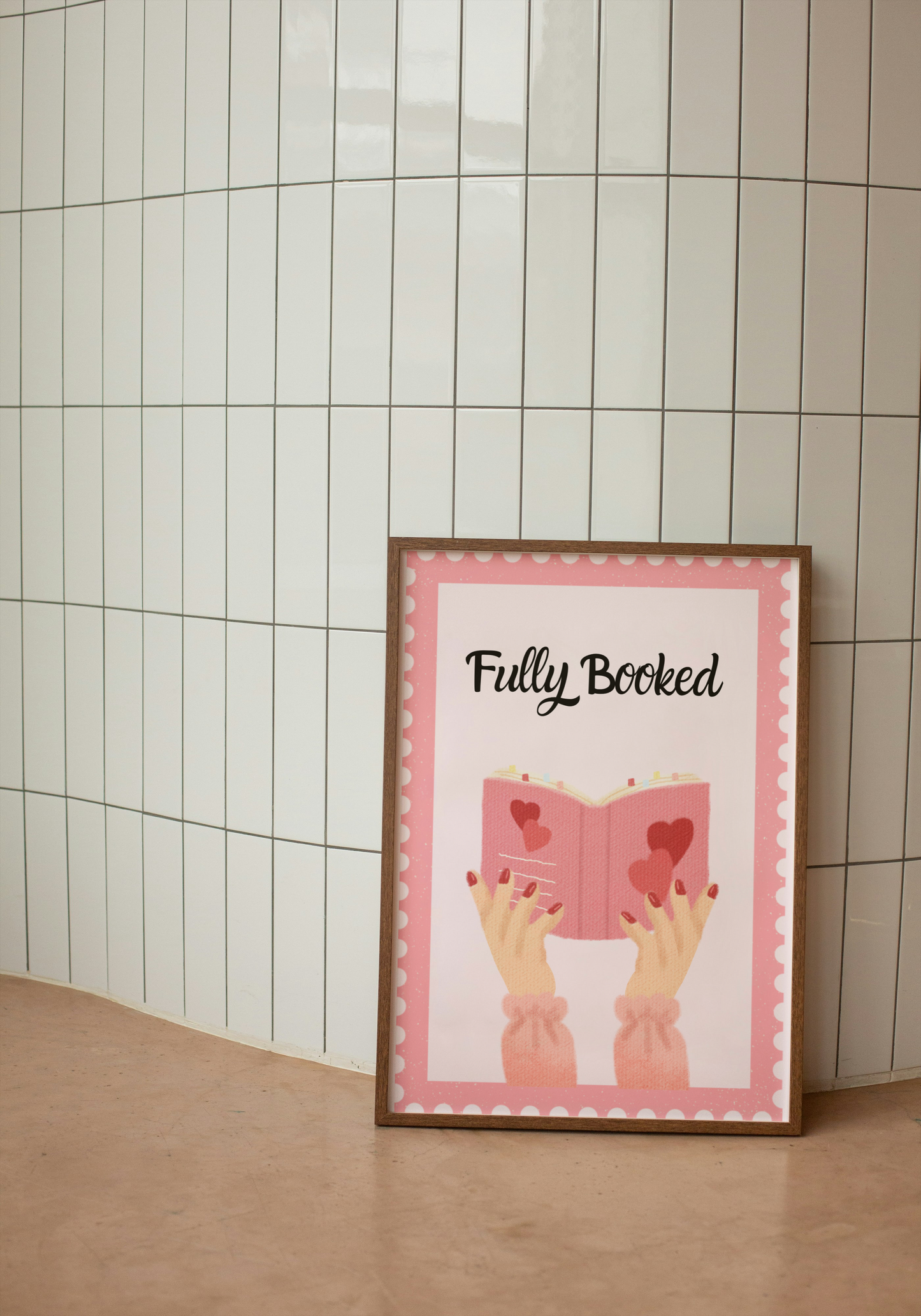 Fully Booked Art Print