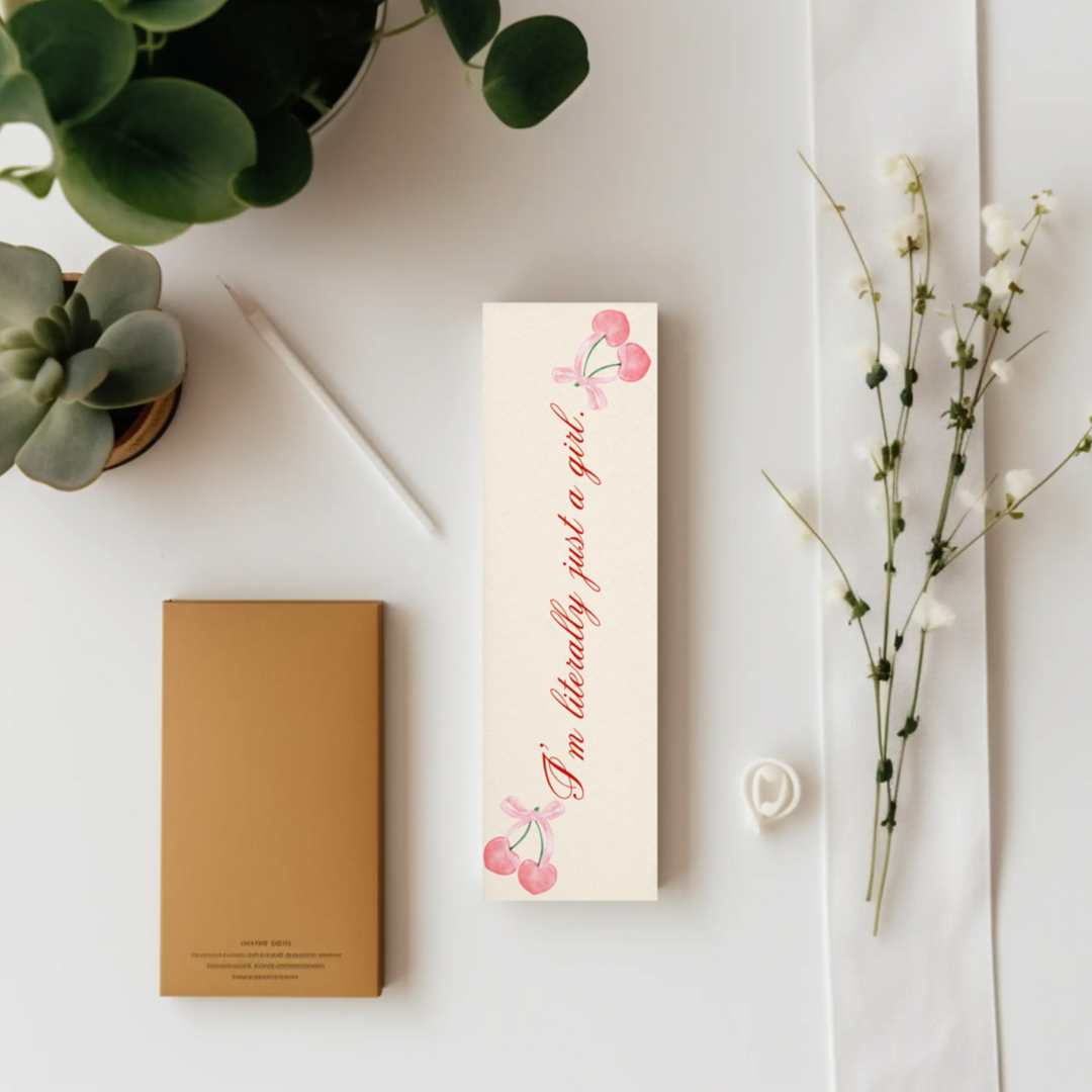 Just a Girl Bookmark