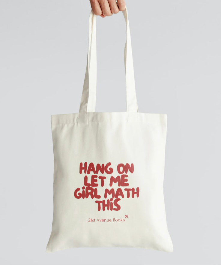 Girl math tote bag